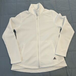 Adidas jacket ribbed and super comfy SZ M NWOT